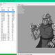 A screenshot of the All-Stars Brawl datamind files showing artwork for Shredder.